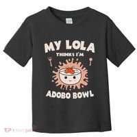 Adobo Bowl Chicken Lola Cuisine Philippine Flag Grandma Toddler T-Shirt thumb 0