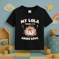 Adobo Bowl Chicken Lola Cuisine Philippine Flag Grandma Toddler T-Shirt thumb 3
