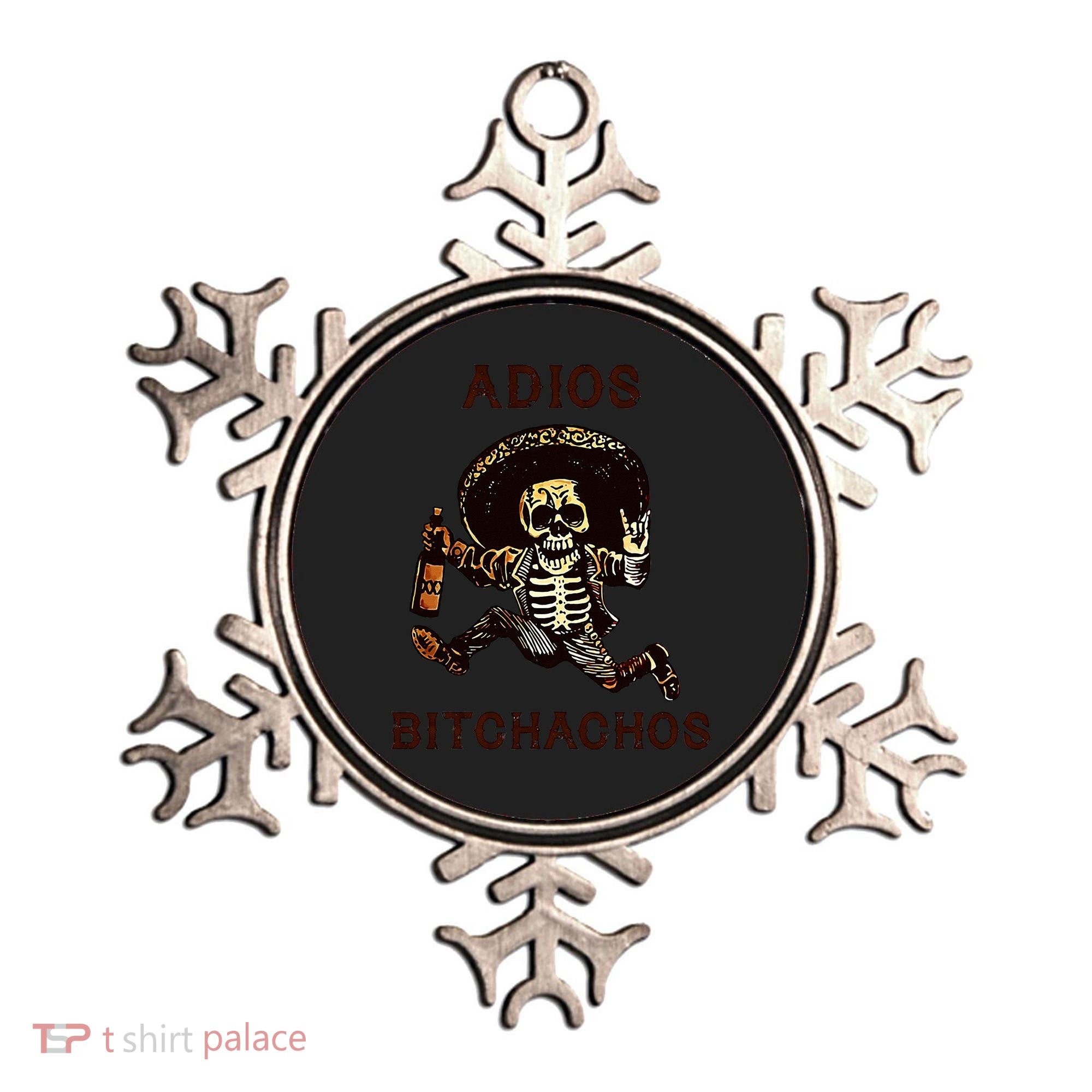 Adios Bitchachos Cinco De Mayo Skeleton Drinking Ornament
