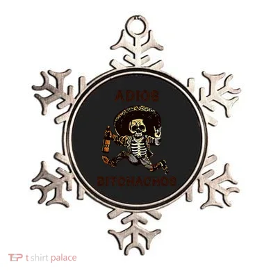 Adios Bitchachos Cinco De Mayo Skeleton Drinking Ornament