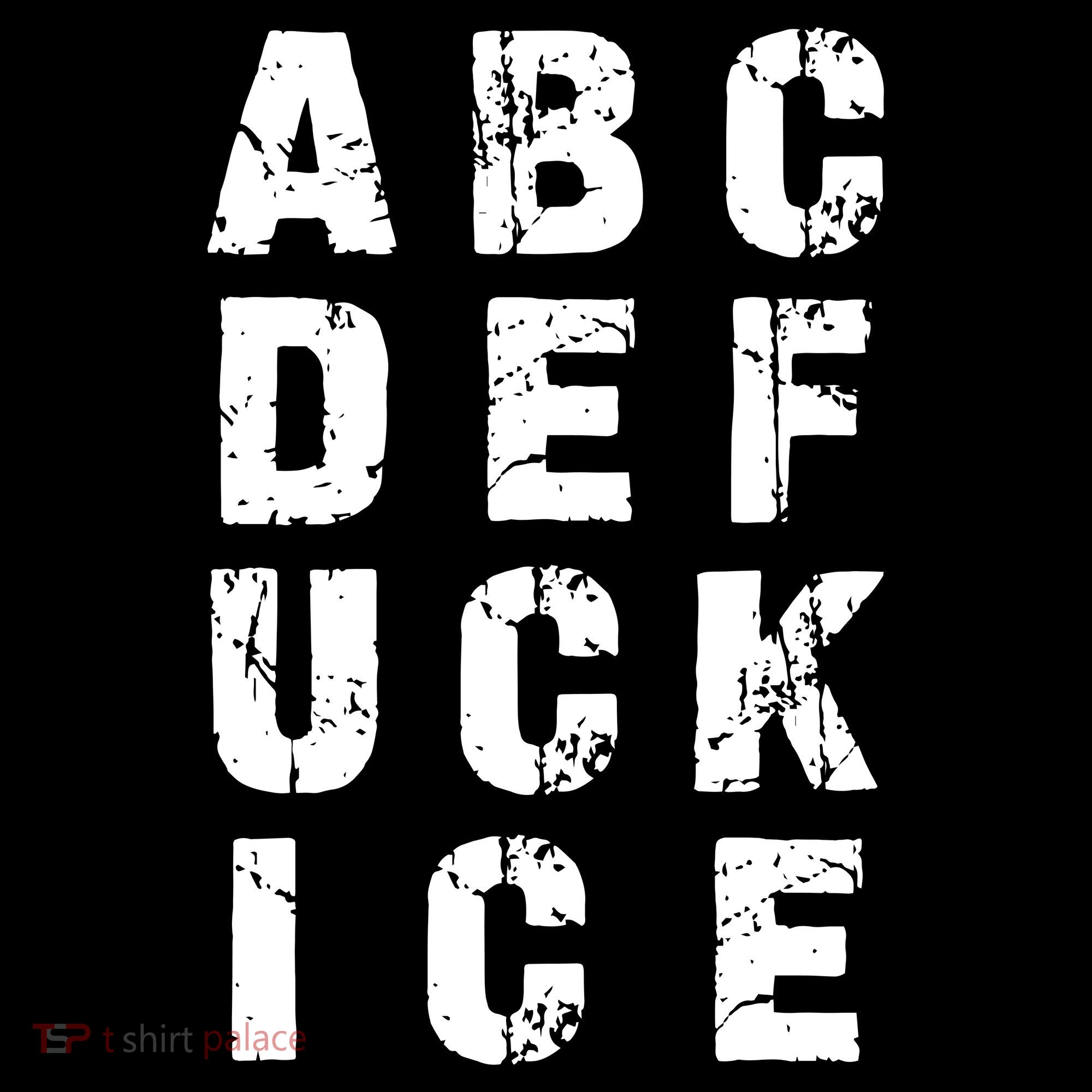 A B C D E FUCK ICE Backpack
