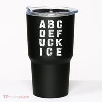 A B C D E FUCK ICE Tumbler thumb 0