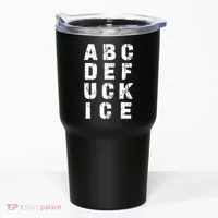 A B C D E FUCK ICE Tumbler thumb 0