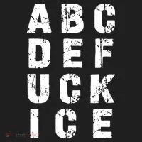 A B C D E FUCK ICE Tumbler thumb 3