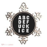 A B C D E FUCK ICE Ornament thumb 0