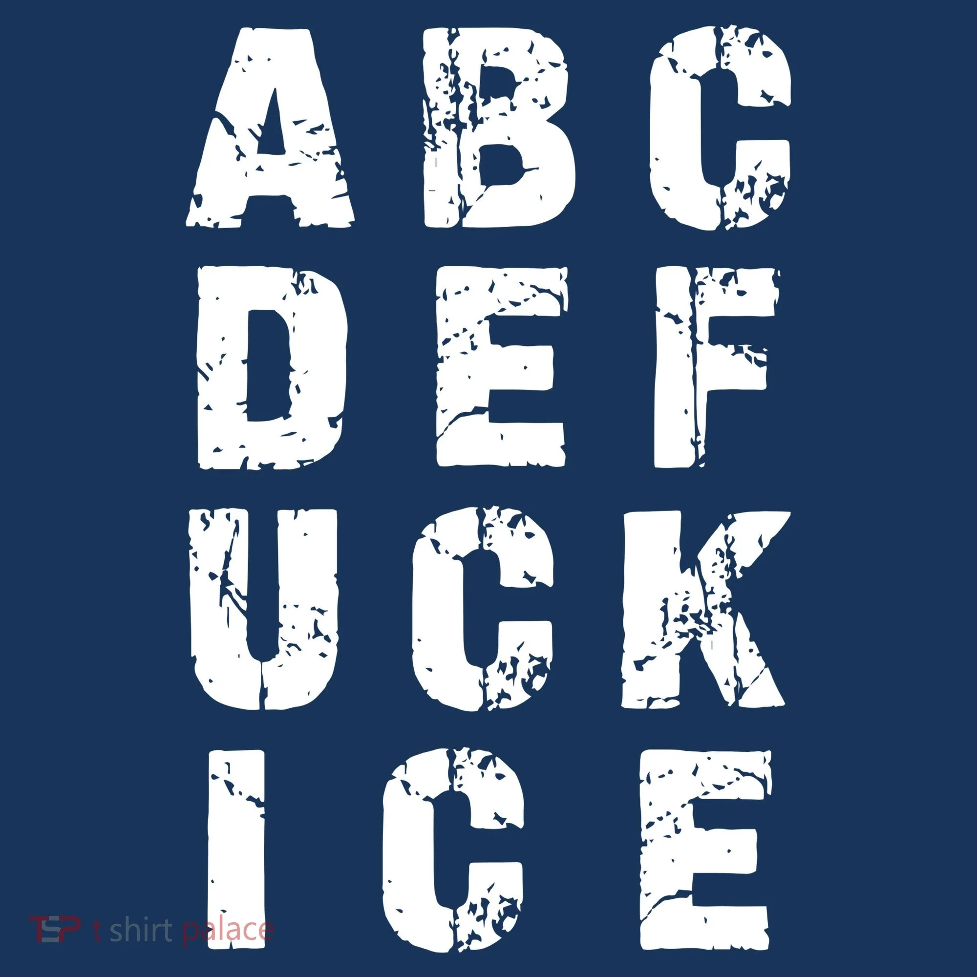 A B C D E FUCK ICE Doggie Tank