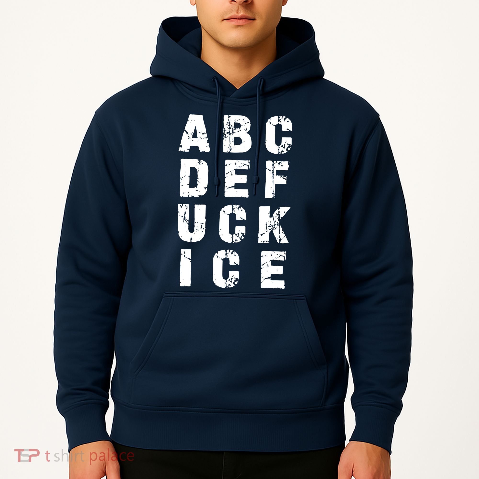 A B C D E FUCK ICE Hoodie