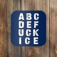 A B C D E FUCK ICE Coaster thumb 0