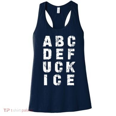 A B C D E FUCK ICE Women's Tank Top