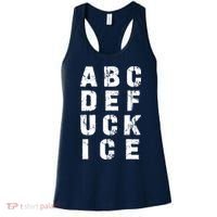 A B C D E FUCK ICE Women's Tank Top thumb 0