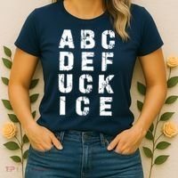 A B C D E FUCK ICE Women's T-Shirt thumb 2