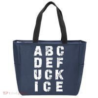 A B C D E FUCK ICE Tote Bag thumb 0