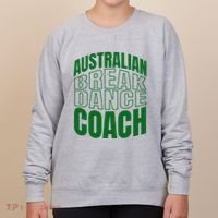 Australian Breakdance Coach Costume Women's Sweatshirt thumb 0