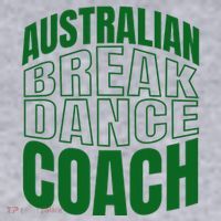 Australian Breakdance Coach Costume Women's Sweatshirt thumb 2