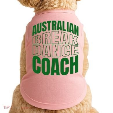 Australian Breakdance Coach Costume Doggie Tank