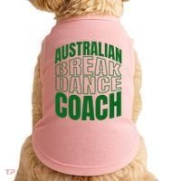 Australian Breakdance Coach Costume Doggie Tank thumb 0