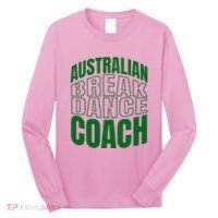 Australian Breakdance Coach Costume Long Sleeve Shirt thumb 0