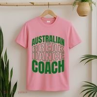 Australian Breakdance Coach Costume T-Shirt thumb 2