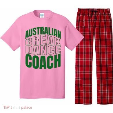 Australian Breakdance Coach Costume Pajama Set