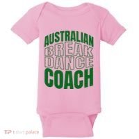 Australian Breakdance Coach Costume Baby Bodysuit thumb 0