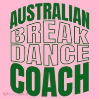 Australian Breakdance Coach Costume Baby Bodysuit thumb 2