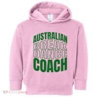 Australian Breakdance Coach Costume Toddler Hoodie thumb 0