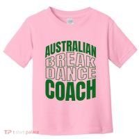 Australian Breakdance Coach Costume Toddler T-Shirt thumb 0