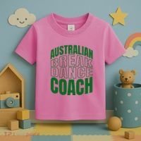 Australian Breakdance Coach Costume Toddler T-Shirt thumb 3