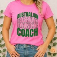 Australian Breakdance Coach Costume Women's T-Shirt thumb 2