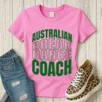 Australian Breakdance Coach Costume Women's T-Shirt thumb 3