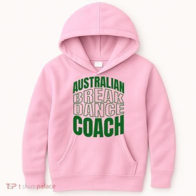 Australian Breakdance Coach Costume Kids Hoodie