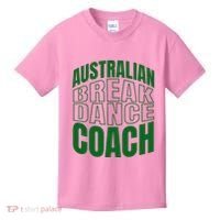 Australian Breakdance Coach Costume Kids T-Shirt thumb 0