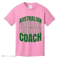 Australian Breakdance Coach Costume Kids T-Shirt thumb 0