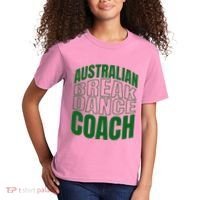Australian Breakdance Coach Costume Kids T-Shirt thumb 2