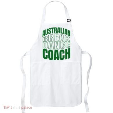 Australian Breakdance Coach Costume Apron