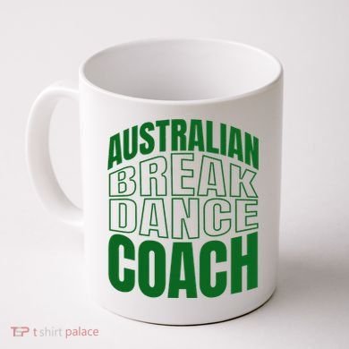 Australian Breakdance Coach Costume Coffee Mug
