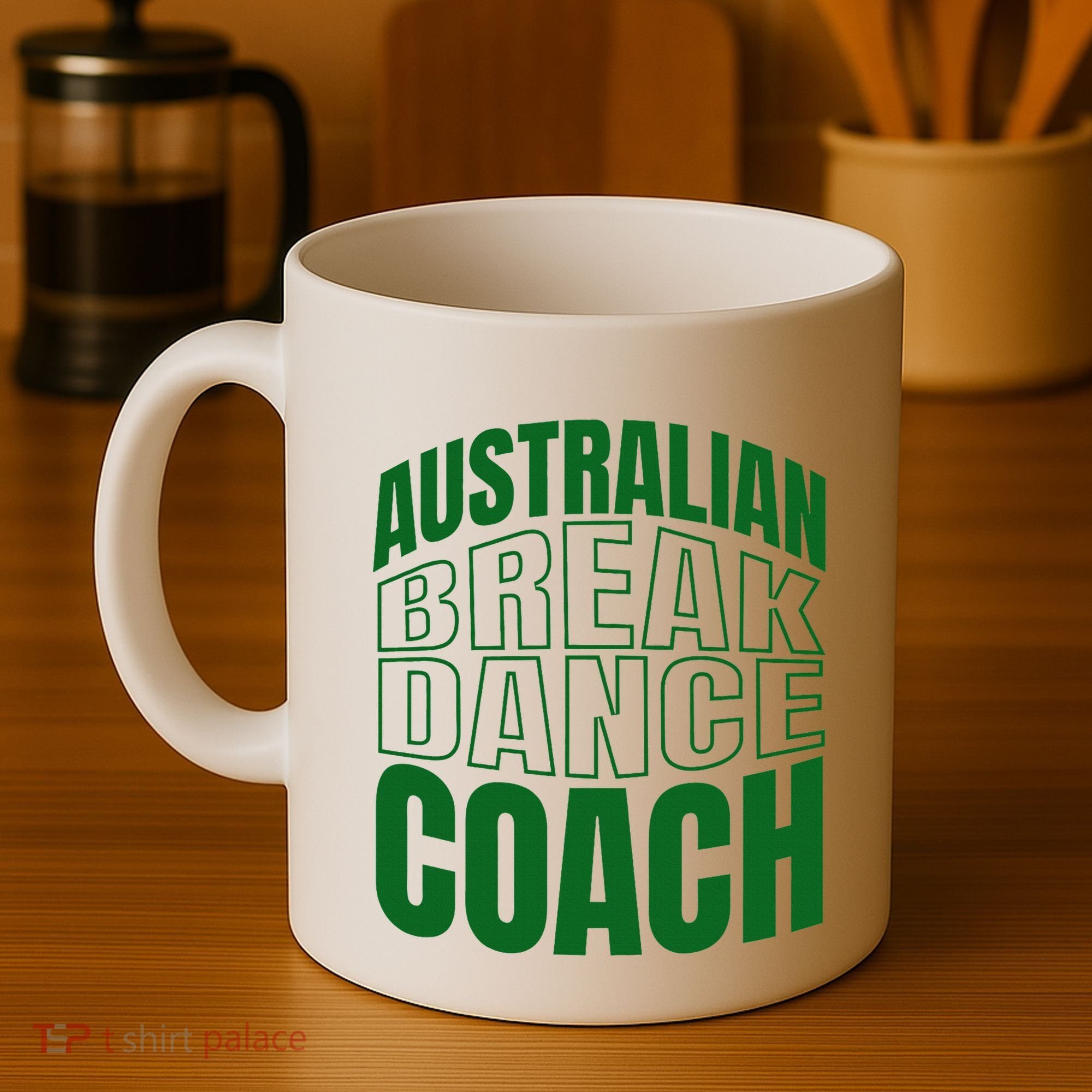 Australian Breakdance Coach Costume Coffee Mug