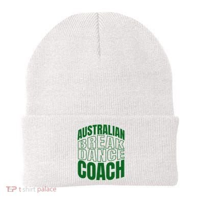 Australian Breakdance Coach Costume Beanie