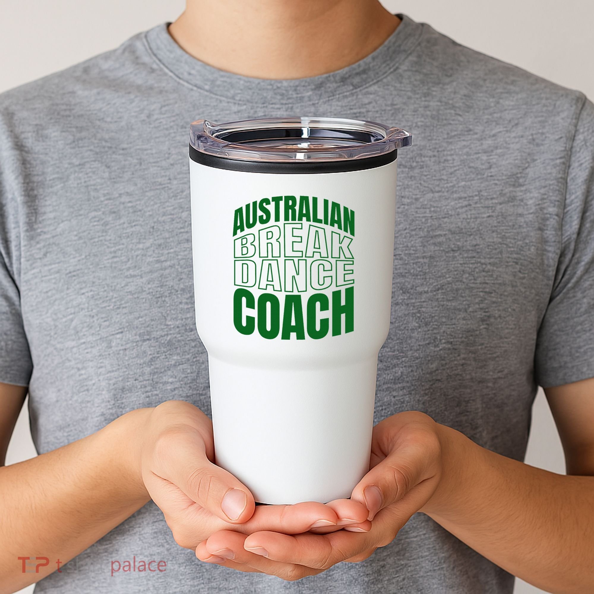 Australian Breakdance Coach Costume Tumbler