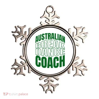 Australian Breakdance Coach Costume Ornament