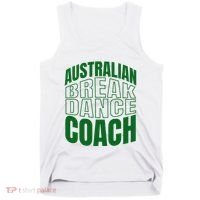 Australian Breakdance Coach Costume Tank Top thumb 0