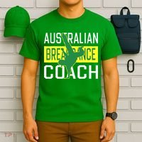 Australian Breakdancing Costume Coach Break Dancer Matching T-Shirt thumb 6