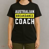 Australian Breakdancing Costume Coach Break Dancer Matching T-Shirt thumb 4