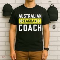 Australian Breakdancing Costume Coach Break Dancer Matching T-Shirt thumb 6