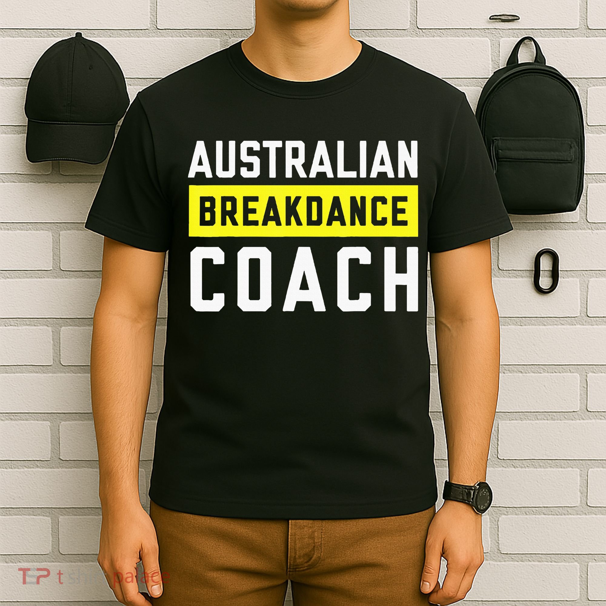 Australian Breakdancing Costume Coach Break Dancer Matching T-Shirt
