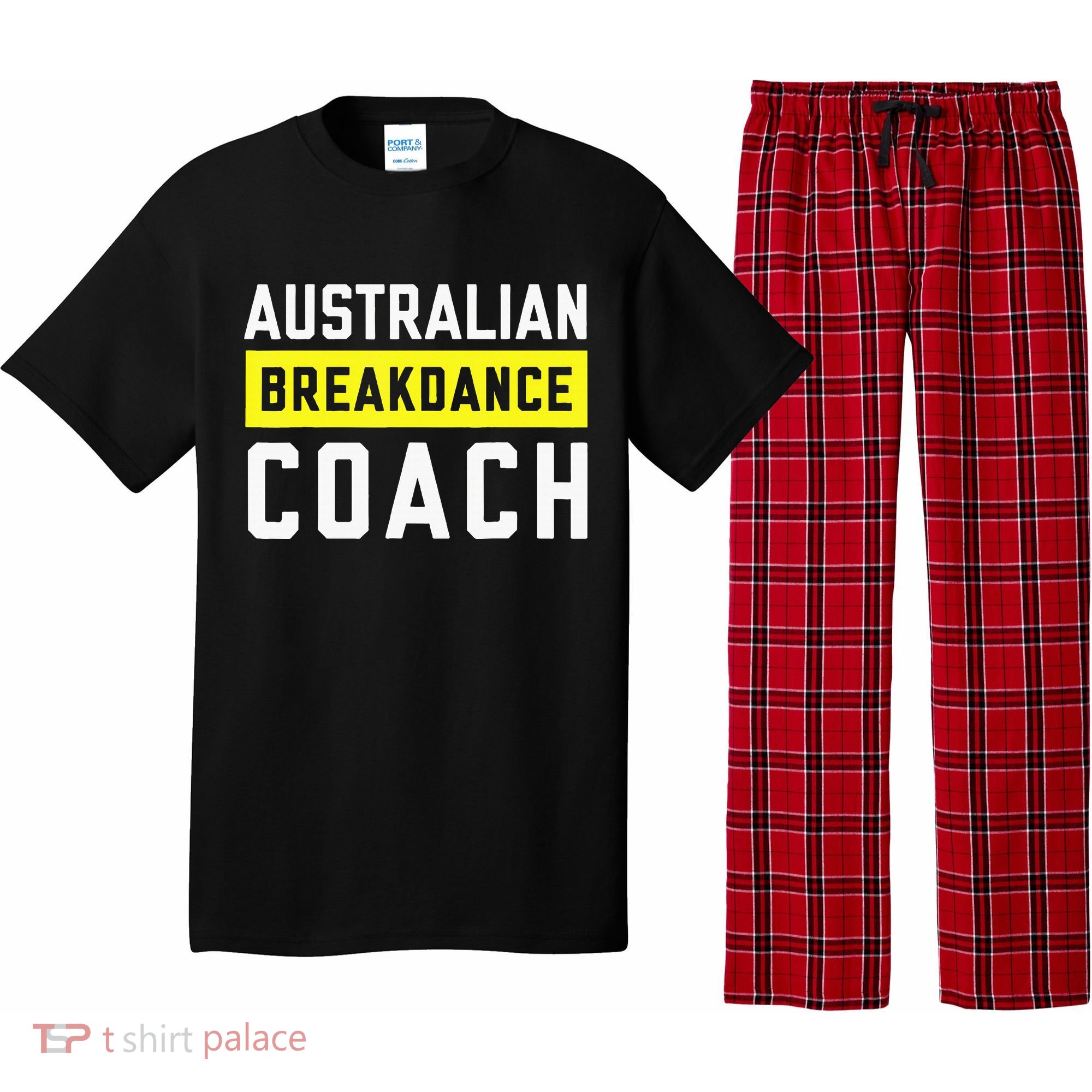 Australian Breakdancing Costume Coach Break Dancer Matching Pajama Set