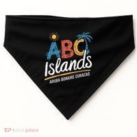 Aruba Bonaire Curacao Cruise Vacation Souvenirs Caribbean Great Gift USA-Made Doggie Bandana thumb 0
