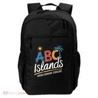 Aruba Bonaire Curacao Cruise Vacation Souvenirs Caribbean Great Gift Backpack thumb 0