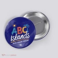 Aruba Bonaire Curacao Cruise Vacation Souvenirs Caribbean Great Gift Button thumb 0