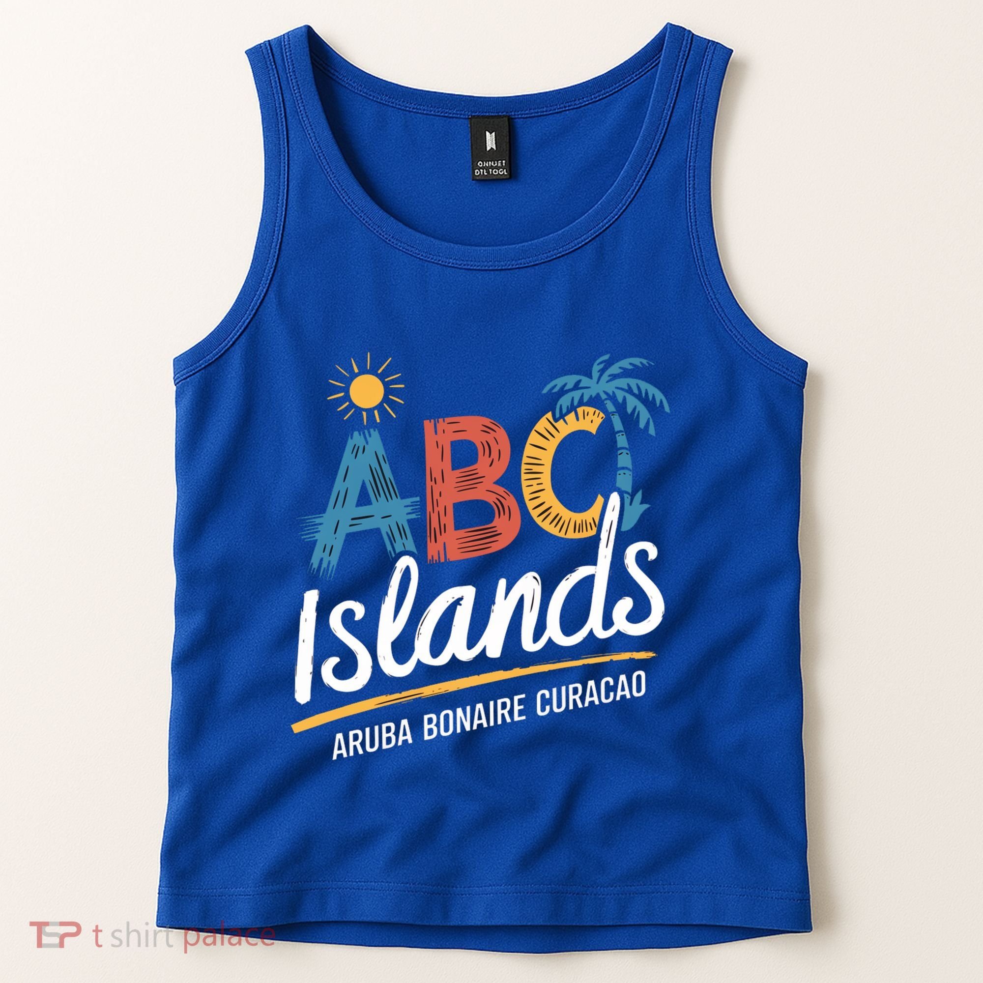 Aruba Bonaire Curacao Cruise Vacation Souvenirs Caribbean Great Gift Tank Top